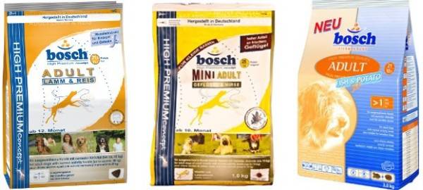 Köpekler için Bosch